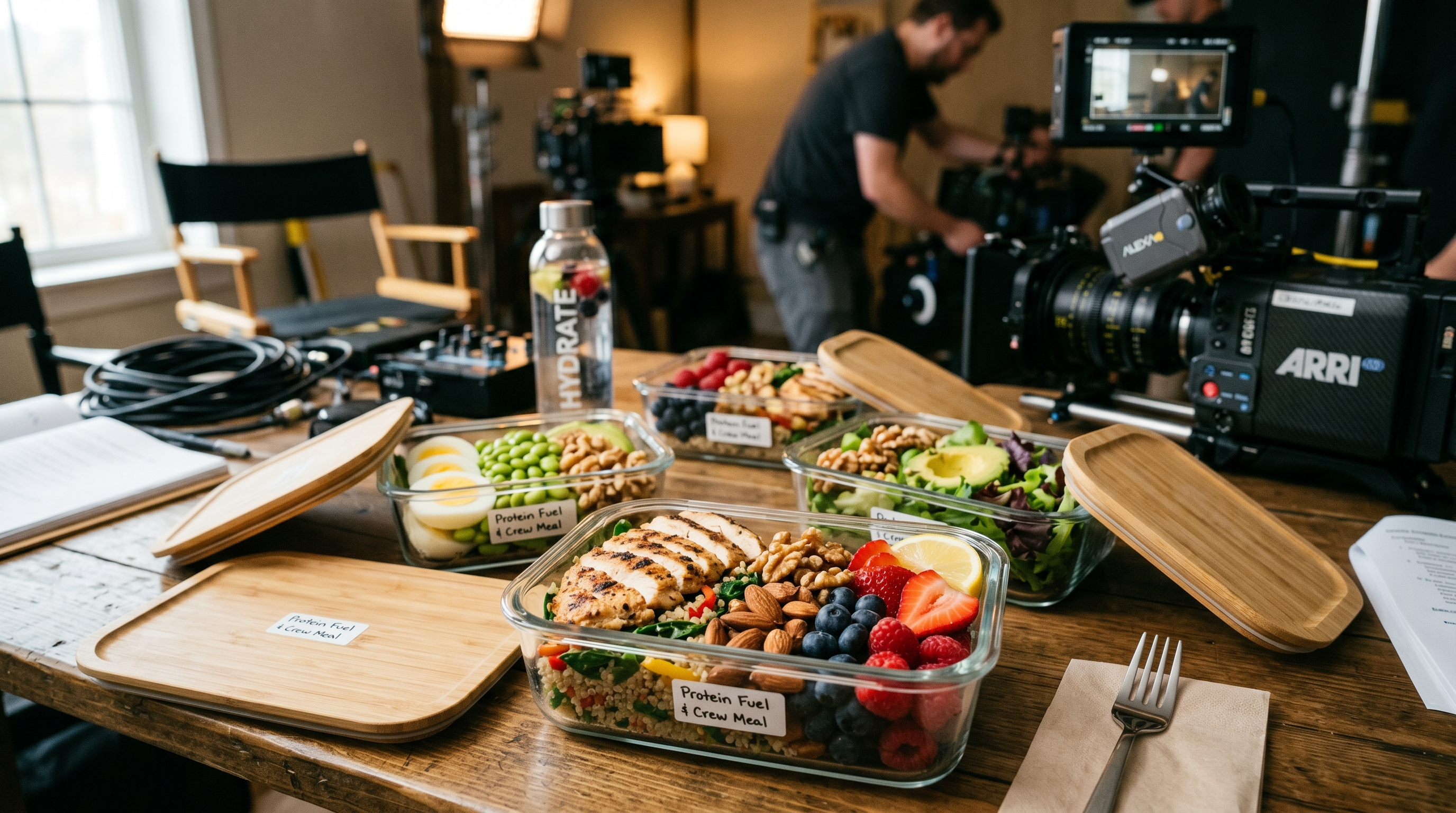 Mi dieta y suplementos para mantener la energía en rodajes largos